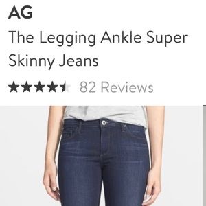 AG the legging ankle jeans super skinny